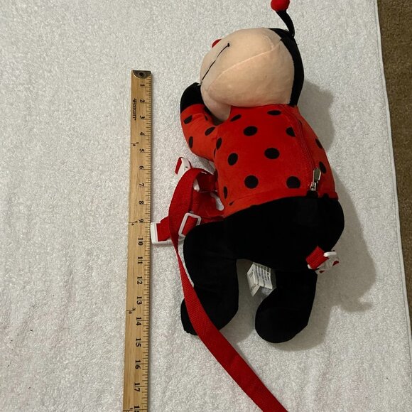 Lady Bug Plush On Leash - Picture 11 of 12